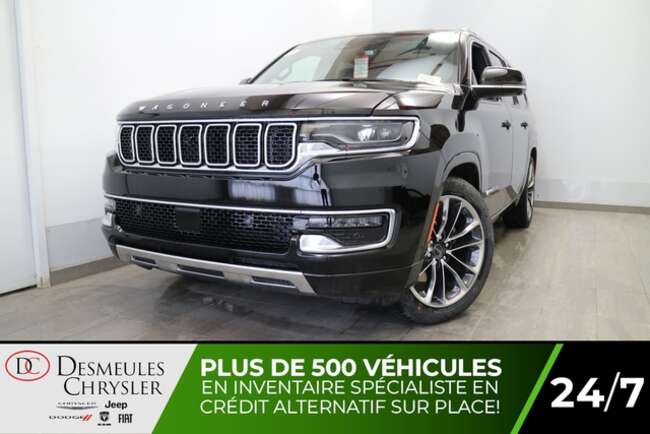 2023 Jeep Wagoneer L DEMO Series III 4X4  UCONNECT 12PO  8 PASSAGERS for Sale  - DC-23362  - Blainville Chrysler