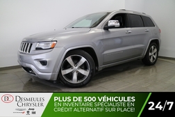 2015 Jeep Grand Cherokee Overland 4x4 Uconnect Cuir Toit ouvrant Caméra Nav  - DC-24264A  - Desmeules Chrysler