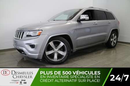 2015 Jeep Grand Cherokee Overland 4x4 Uconnect Cuir Toit ouvrant Caméra Nav for Sale  - DC-24264A  - Desmeules Chrysler
