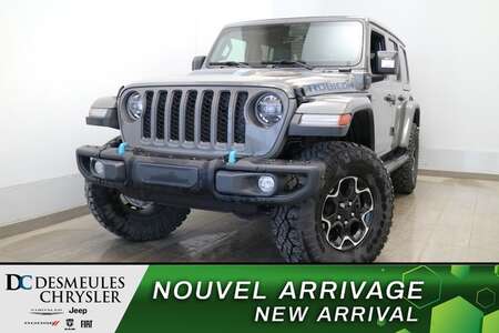 2021 Jeep WRANGLER 4XE Unlimited Rubicon 4X4 UCONNECT 8.4 PO CUIR CAMÉRA for Sale  - DC-23477A  - Blainville Chrysler
