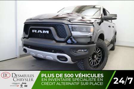 2023 Ram 1500 Rebel Crew Cab 4x4 UCONNECT 12 PO NAVGATION for Sale  - DC-23119  - Blainville Chrysler