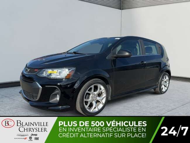 2018 Chevrolet Sonic RS PREMIER CUIR TOIT OUVRANT DÉMARREUR MAGS for Sale  - BC-40444A  - Desmeules Chrysler