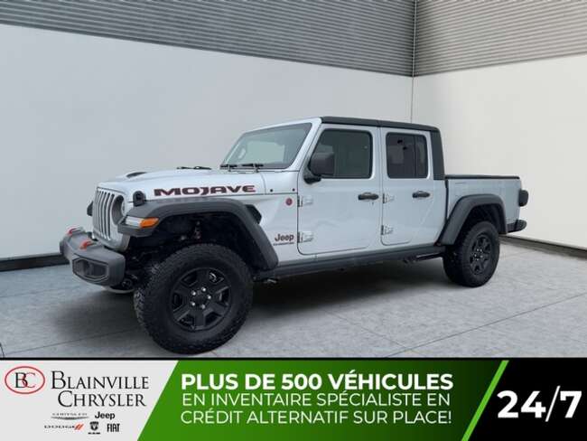 2022 Jeep Gladiator MOJAVE 4X4 DÉMARREUR NAVI CUIR/VOLANT CHAUFFANT for Sale  - BC-M5420  - Desmeules Chrysler