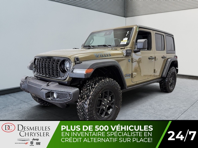 2025 Jeep WRANGLER 4XE for Sale  - DC-25080  - Desmeules Chrysler