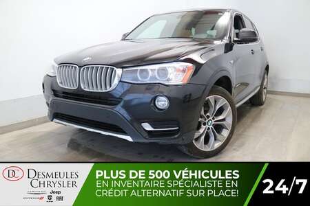 2017 BMW X3 xDrive35i AWD   TOIT OUVRANT   CUIR CARAMEL   CAM for Sale  - DC-S3719  - Desmeules Chrysler