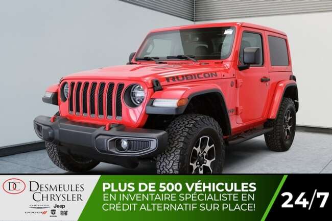 2019 Jeep Wrangler Rubicon 4x4 Manuelle 6 Vitesses Uconnect 8.4 po for Sale  - DC-24025B  - Blainville Chrysler