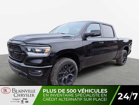 2024 Ram 1500 Sport Night Edition Uconnect Toit panoramique for Sale  - DC-24323  - Desmeules Chrysler