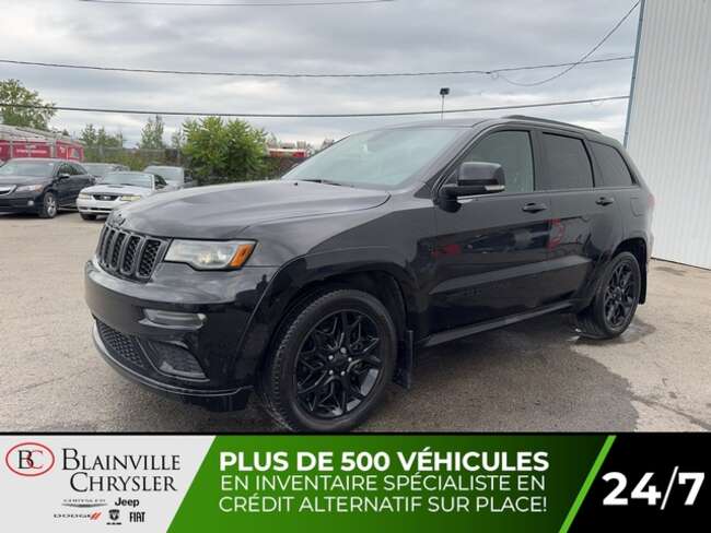 2021 Jeep Grand Cherokee LIMITED X DÉMARREUR NAVIGATION CUIR MAGS 20 PO for Sale  - BC-40427A  - Desmeules Chrysler