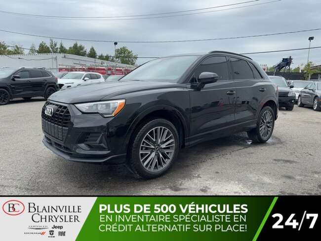 2022 Audi Q3 PREMIUM QUATRRO MAGS TOIT OUVRANT PANORAMIQUE for Sale  - BC-N5109  - Blainville Chrysler