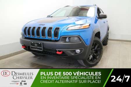 2018 Jeep Cherokee Trailhawk 4X4 UCONNECT 8.4PO  NAVIGATION  CRUISE for Sale  - DC-E3898  - Blainville Chrysler