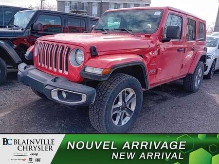 2021 Jeep Wrangler UNLIMITED SAHARA 4X4 MAGS TOIT RIGIDE GPS UCONNECT for Sale  - BC-S4253A  - Desmeules Chrysler