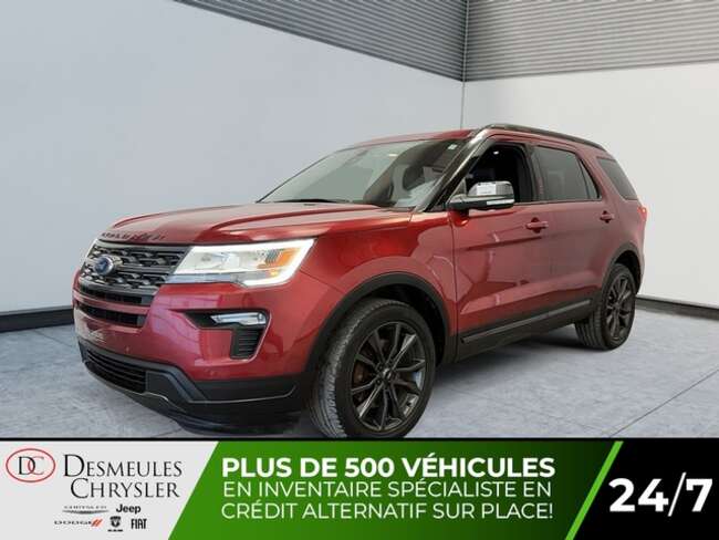 2018 Ford Explorer XLTAWD Air climatisé 6 Passagers Cuir Caméra recul for Sale  - DC-B5710A  - Desmeules Chrysler