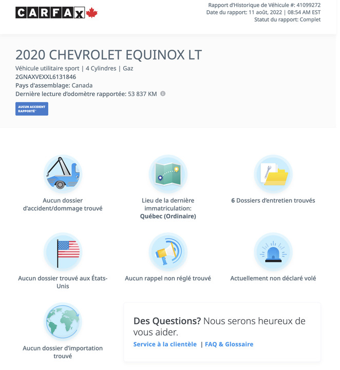 2020 Chevrolet Equinox  - Blainville Chrysler