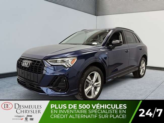 2021 Audi Q3 S line 45 Progressiv Quattro Toit pano Cuir Caméra for Sale  - DC-D6187  - Desmeules Chrysler