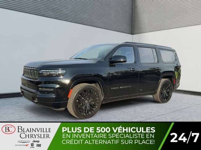 2023 Jeep Grand Wagoneer Serie II Obsidian for Sale  - BC-30074  - Blainville Chrysler