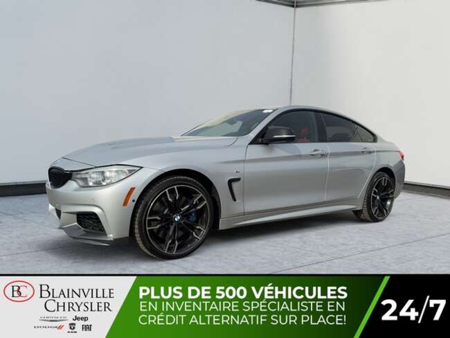 2015 BMW 4 Series 435i xDrive  M PERFORMANCE CUIR ROUGE TOIT OUVRANT for Sale  - BC-P4794A  - Desmeules Chrysler