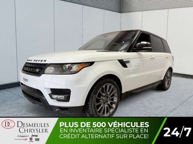 2017 Land Rover Range Rover Sport SUPERCHARGED AWD   NAVIGATION   TOIT PANO for Sale  - DC-U4917  - Desmeules Chrysler