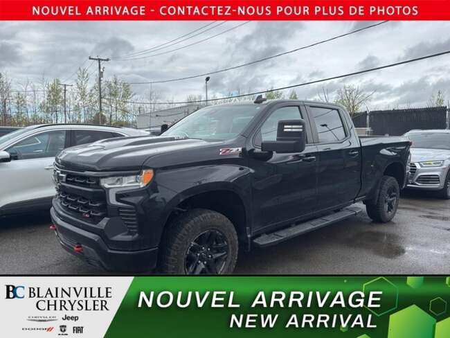 2022 Chevrolet Silverado 1500 LT TRAIL BOSS 4WD CREW CAB Z71 CRUISE CARPLAY for Sale  - BC-S5807  - Blainville Chrysler