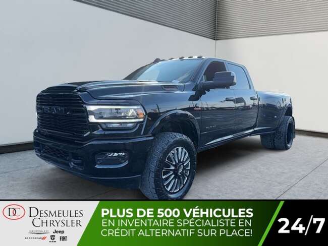 2022 Ram 3500 Laramie CrewCab 4x4 boite 8 pieds Double roues Nav for Sale  - DC-U5738  - Blainville Chrysler