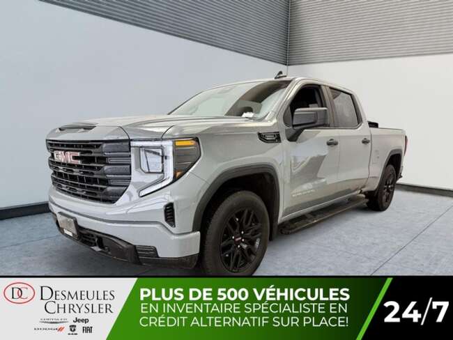 2024 GMC Sierra 1500 Pro 4x4 Diesel Turbomax Crew Cab Marchepieds for Sale  - DC-D6176  - Desmeules Chrysler