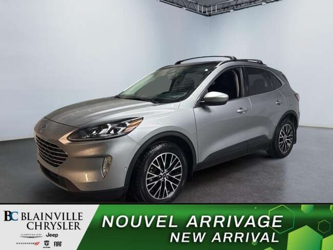 2021 Ford Escape TITANIUM HYBRID AWD NAV TOIT PANO CUIR AUDIO B&O for Sale  - BC-P5788  - Desmeules Chrysler