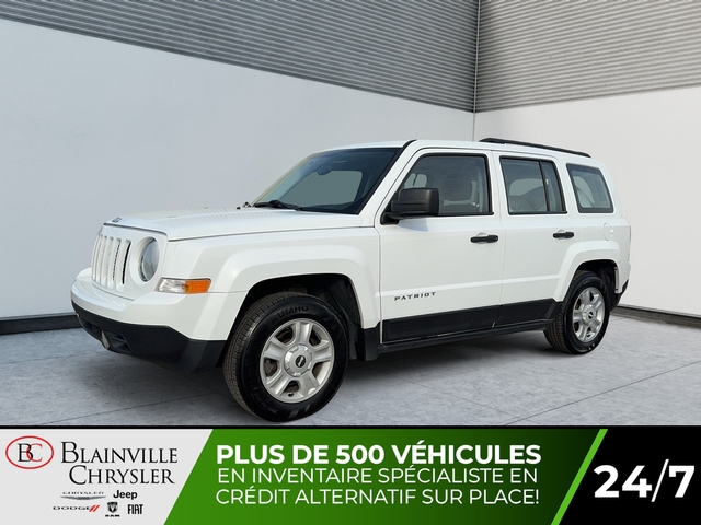 2016 Jeep Patriot for Sale  - BC-30122A  - Desmeules Chrysler