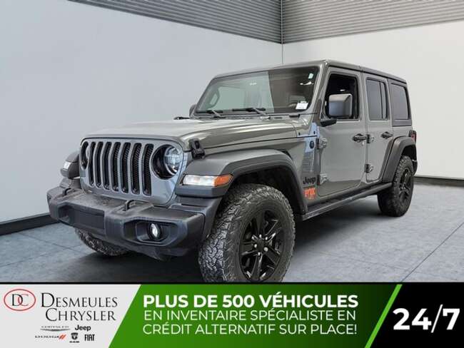 2021 Jeep Wrangler Unlimited sport 4x4 Uconnect Suspension fox Caméra for Sale  - DC-25074A  - Desmeules Chrysler