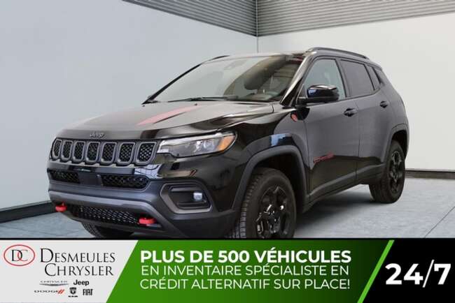 2023 Jeep Compass TRAILHAWK 4X4 UCONNECT 10.1PO NAV TOIT PANORAMIQUE for Sale  - DC-23395  - Desmeules Chrysler