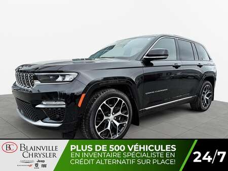 2022 Jeep Grand Cherokee SUMMIT 4X4 DÉMARREUR GPS CUIR MAGS 20 PO BAS KM for Sale  - BC-P4665  - Blainville Chrysler
