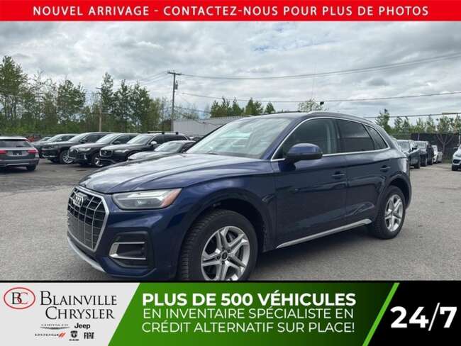 2021 Audi Q5 KOMFORT 45 QUATTRO TOIT PANO NAV CUIR CHAUFFANT for Sale  - BC-S5857  - Desmeules Chrysler