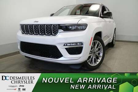 2022 Jeep Grand Cherokee Summit 4X4 * UCONNECT 10,1 PO *CUIR * 5 PASSAGERS for Sale  - DC-N0688  - Blainville Chrysler