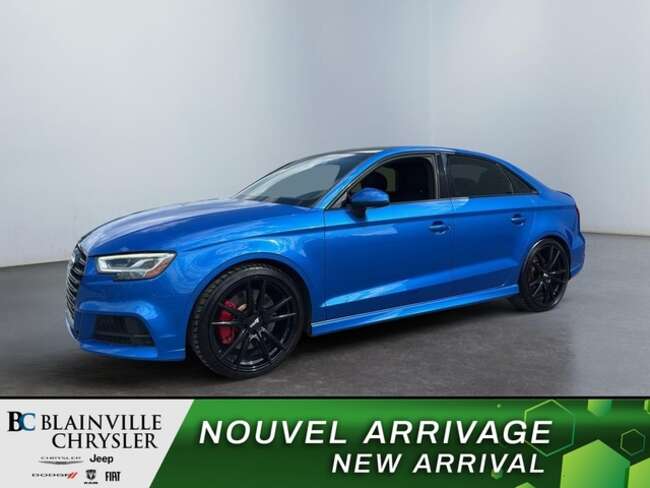 2017 Audi S3 QUATTRO for Sale  - BC-D6012A  - Desmeules Chrysler