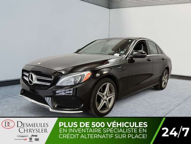 2016 Mercedes-Benz C-Class C 300 4matic Toit pano Cuir Caméra Cruise Mags for Sale  - DC-D6190A  - Desmeules Chrysler