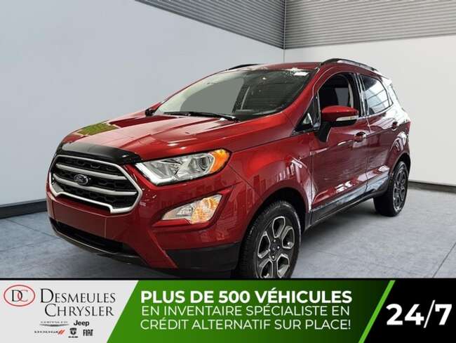 2021 Ford EcoSport SE AWD Toit ouvrant Caméra recul Sièges chauffants for Sale  - DC-D6288  - Desmeules Chrysler