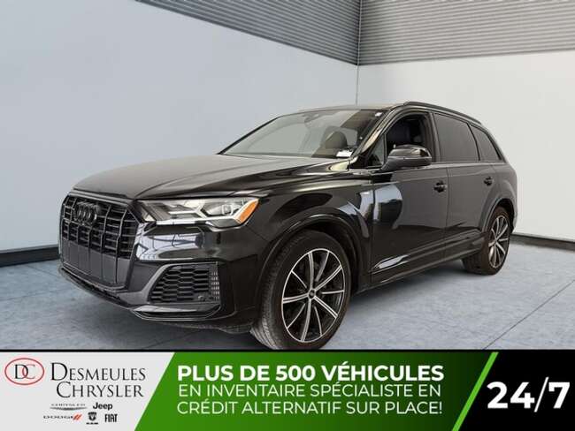 2022 Audi Q7 Komfort AWD SLINE Black Optic 7 Passagers for Sale  - DC-D6218  - Desmeules Chrysler