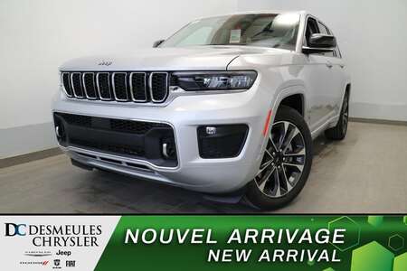 2022 Jeep Grand Cherokee Overland 4x4 * UCONNECT 10,1 PO * CAMÉRA DE RECUL for Sale  - DC-N0687  - Desmeules Chrysler