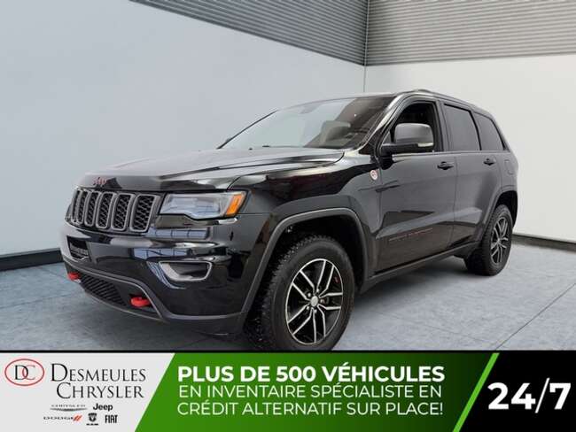 2017 Jeep Grand Cherokee Trailhawk 4x4 Toit ouvrant Cuir Caméra recul Nav for Sale  - DC-24177B  - Blainville Chrysler