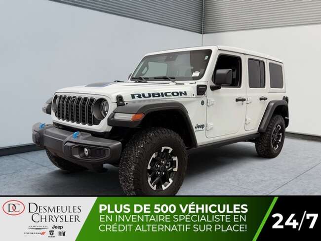 2024 Jeep WRANGLER 4XE Rubicon 4x4 Uconnect 12 po Sièges av chauffants for Sale  - DC-U5849  - Blainville Chrysler