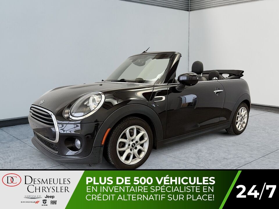 2020 Mini Cooper Convertible  - Desmeules Chrysler