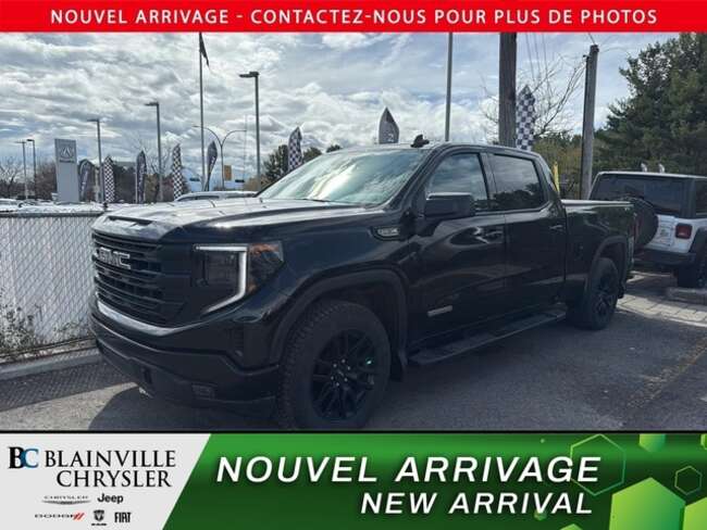2023 GMC Sierra 1500 ELEVATION 4WD CREW CAB CUIR/VOLANT CHAUFFANTS for Sale  - BC-M5815  - Desmeules Chrysler