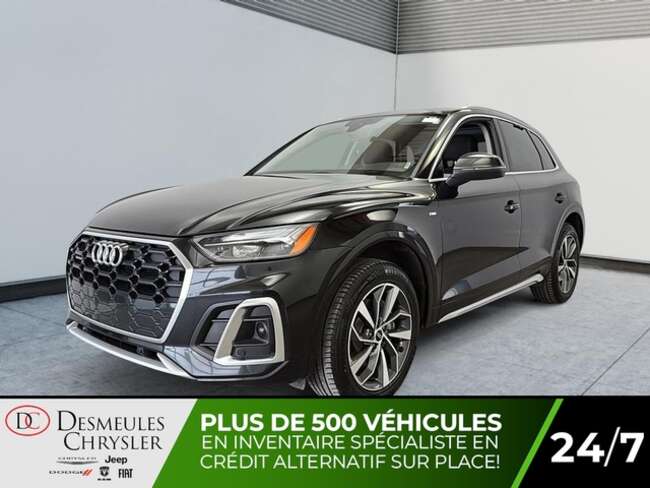 2023 Audi Q5 S line 45 Progressiv Quattro Toit pano Cuir Caméra for Sale  - DC-D6198  - Desmeules Chrysler