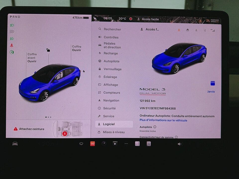 2021 Tesla Model 3  - Desmeules Chrysler