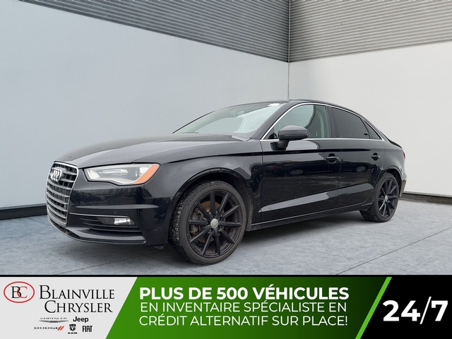 2016 Audi A3 for Sale  - BC-N5145A  - Blainville Chrysler