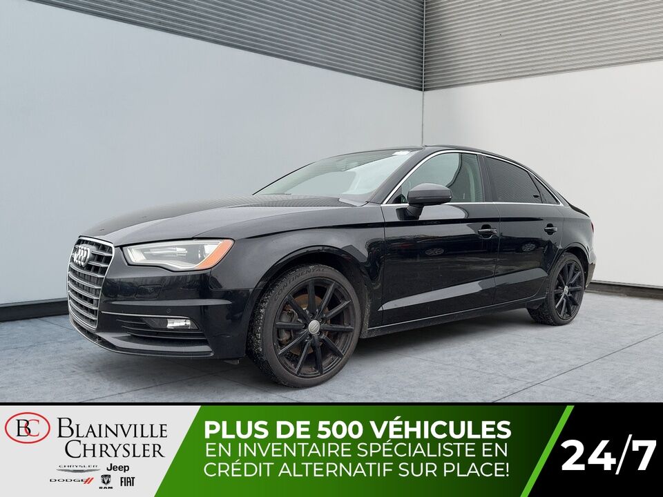 2016 Audi A3  - Blainville Chrysler