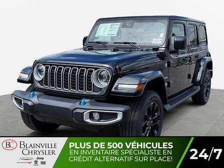 2024 Jeep WRANGLER 4XE Sahara for Sale  - BC-40031  - Desmeules Chrysler