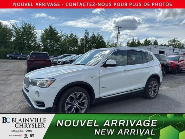 2017 BMW X3 XDRIVE28I INFO SUR RDV SEULEMENT AU 514-757-3087 for Sale  - BC-50167A  - Desmeules Chrysler