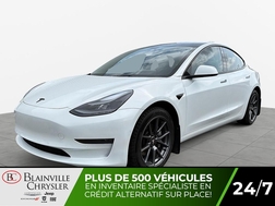 2022 Tesla Model 3 STANDARD RANGE PLUS CUIR ÉCRAN CENTRALE GPS  - BC-30456B  - Desmeules Chrysler
