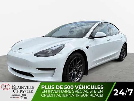 2022 Tesla Model 3 STANDARD RANGE PLUS CUIR ÉCRAN CENTRALE GPS for Sale  - BC-30456B  - Desmeules Chrysler
