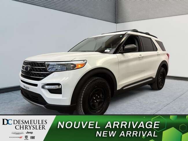 2021 Ford Explorer XLT AWD 6 Passagers Cuir Caméra de recul Cruise for Sale  - DC-24598A  - Desmeules Chrysler