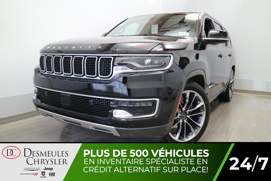 2022 Jeep Wagoneer Series III 4X4 UCONNECT 10.1 PO NAVIGATION Stock  DC-N0392 Laval, QC